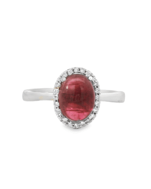 Halos-Una : Rubellite Ring